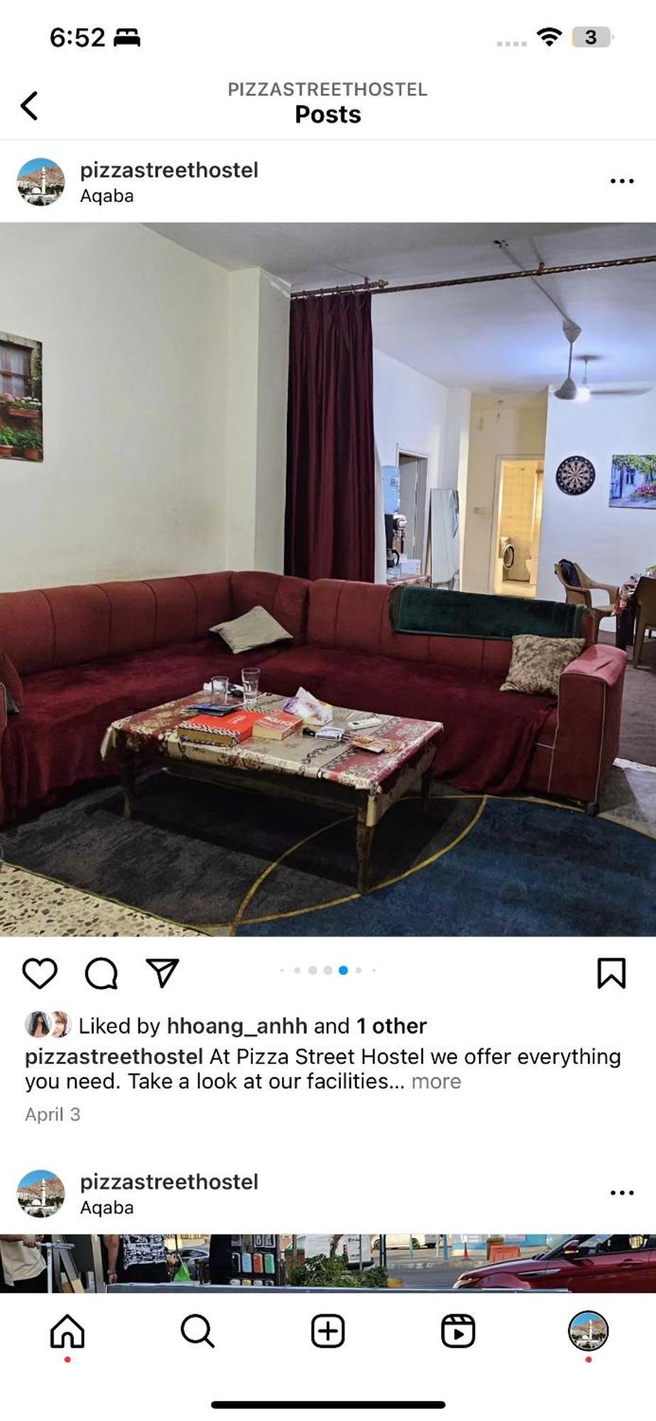 Pizza Street Hostel Akaba Exteriér fotografie